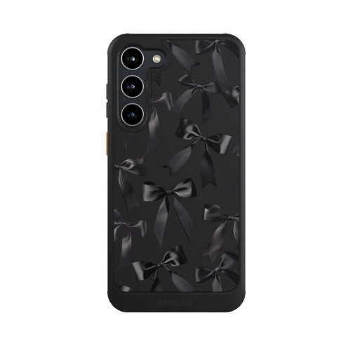 Samsung Galaxy S23+ NIVOcore Schwarze Satinschleifen
