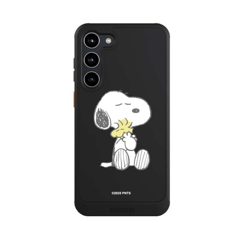 Samsung Galaxy S23+ NIVOcore Snoopy And Woodstock Cuddling transparent