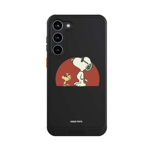 Samsung Galaxy S23+ NIVOcore Snoopy Woodstock Far Out transparent