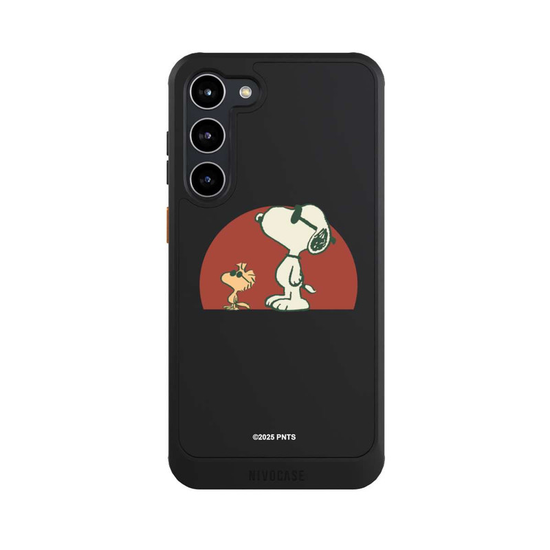 Galaxy S23 + NIVOcore Snoopy Woodstock Far Out transparent