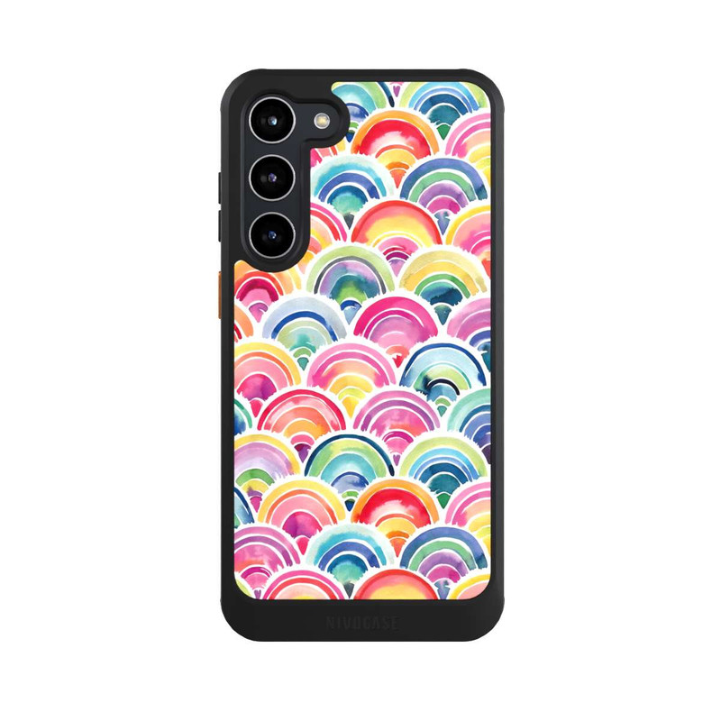 Galaxy S23 + NIVOcore Happy Summer Rainbow Scales