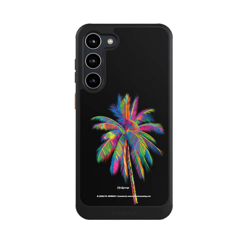 Galaxy S23 + NIVOcore Regenbogen Palme