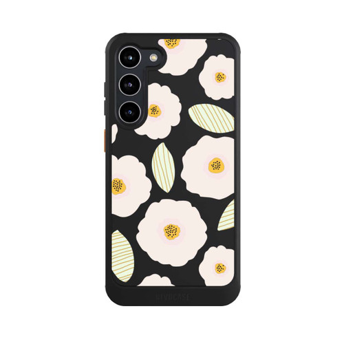 Samsung Galaxy S23+ NIVOcore Simple Pastell Flowers Light Transparent