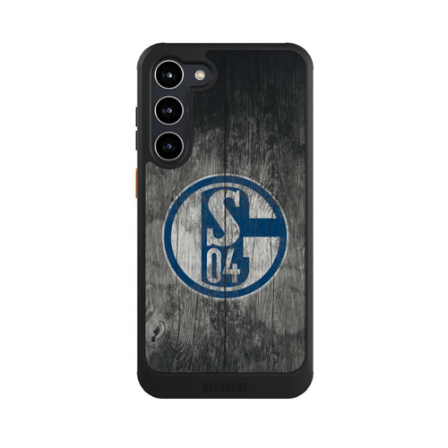Samsung Galaxy S23+ NIVOcore Schalke 04 Holz Look