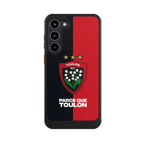Samsung Galaxy S23+ NIVOcore RCT Logo Rouge Noir