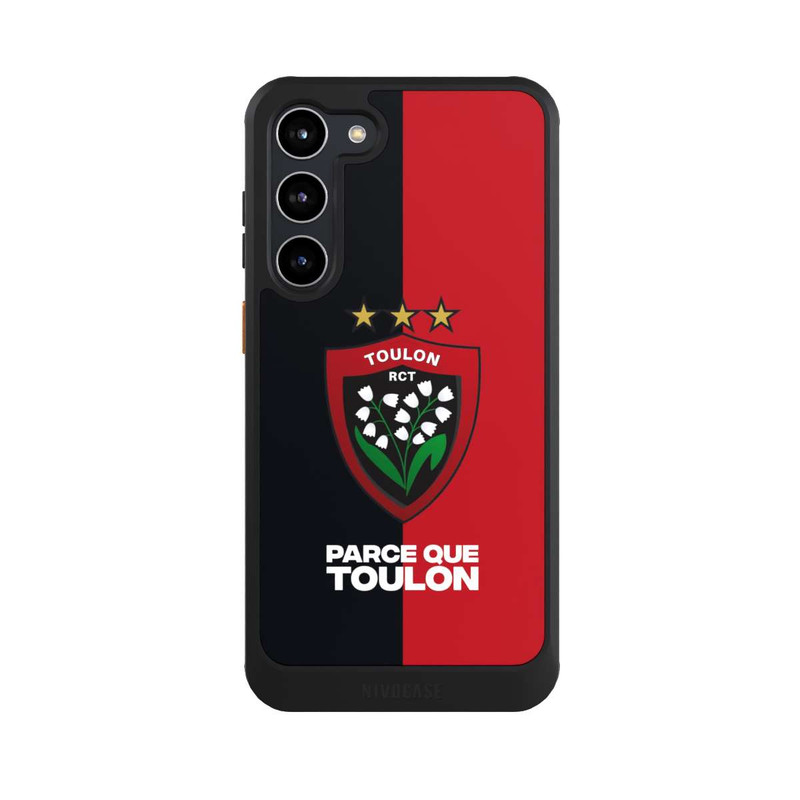Galaxy S23 + NIVOcore RCT Logo Rouge Noir