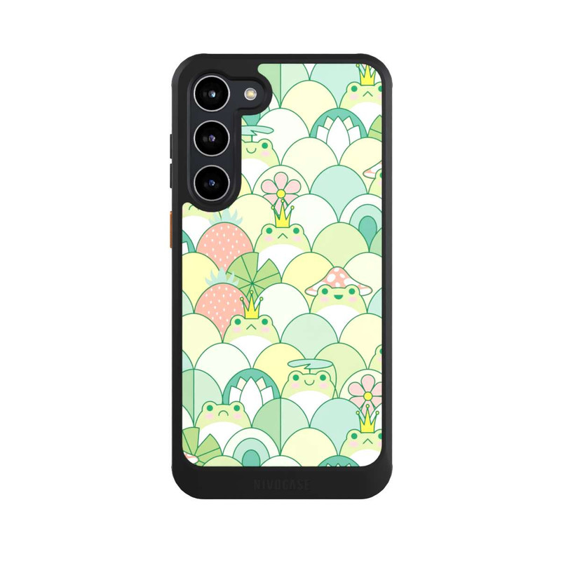 Galaxy S23 + NIVOcore Kawaii Froggy Scales