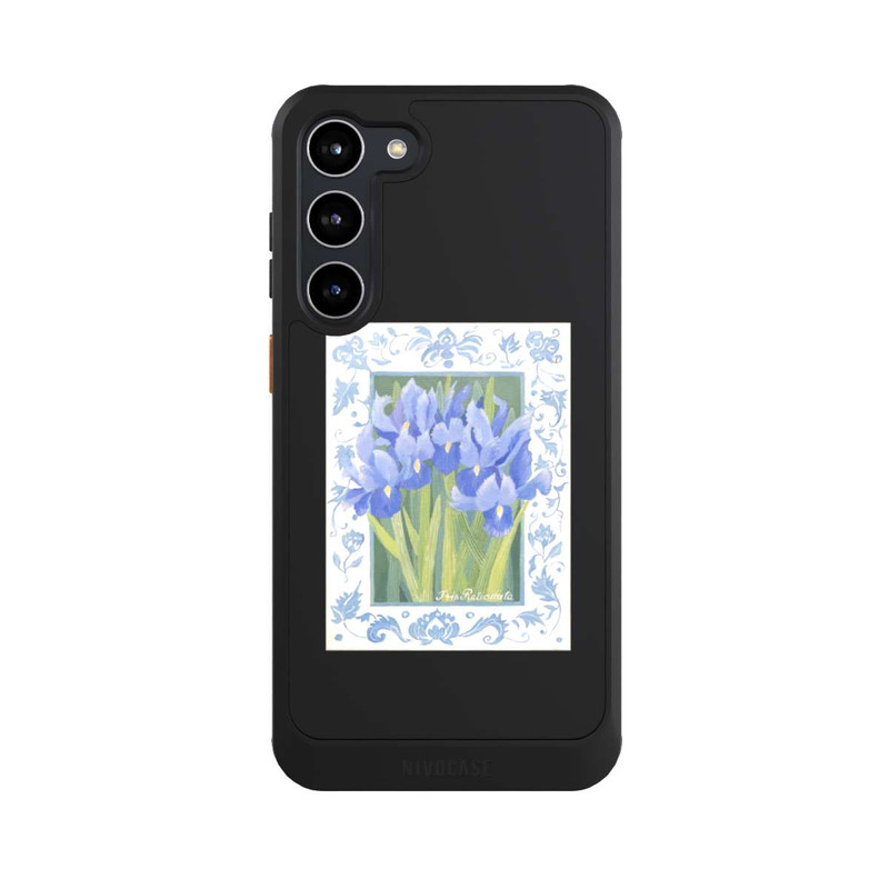 Galaxy S23 + NIVOcore Blue Iris, by Jennifer Abbott
