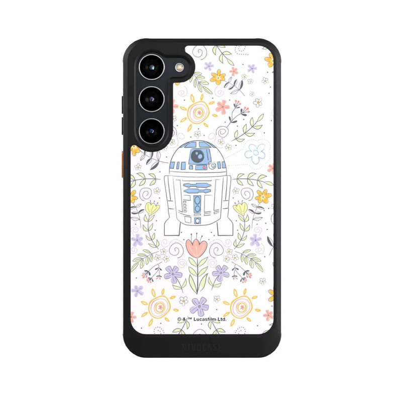 Galaxy S23 + NIVOcore R2D2 Blumen Muster