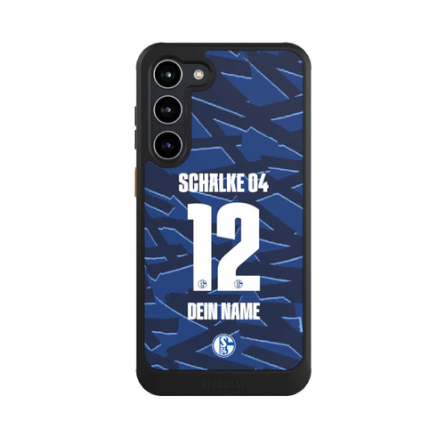 Samsung Galaxy S23+ NIVOcore Schalke 04 Trikot Personalisierbar 25-26
