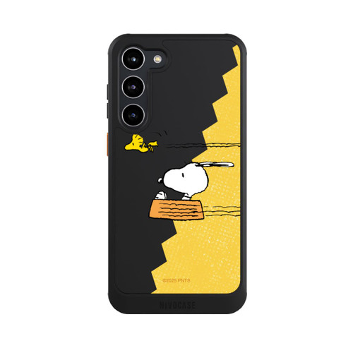Samsung Galaxy S23+ NIVOcore Peanuts-Snoopy und Woodstock Transparent