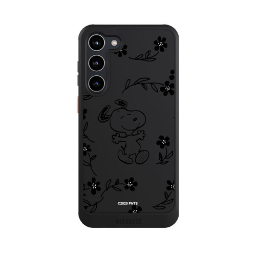 Samsung Galaxy S23+ NIVOcore Snoopy und Flowers Transparent
