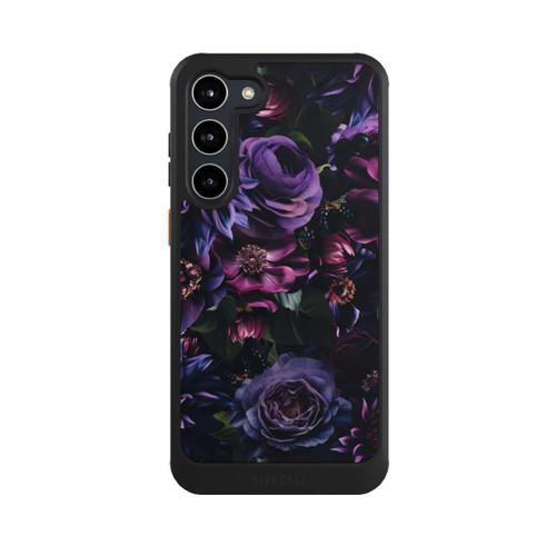 Samsung Galaxy S23+ NIVOcore Dunkle Lila Blüten 