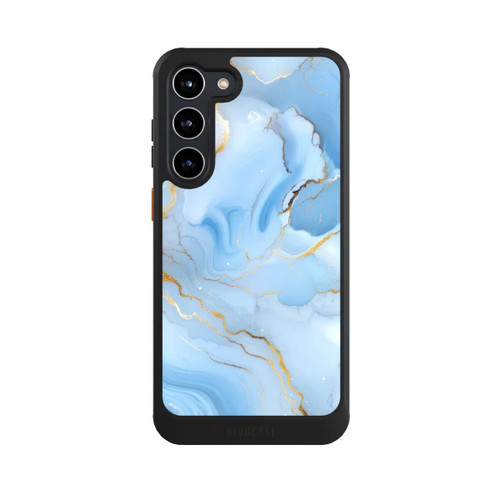 Samsung Galaxy S23+ NIVOcore Blauer Marmor