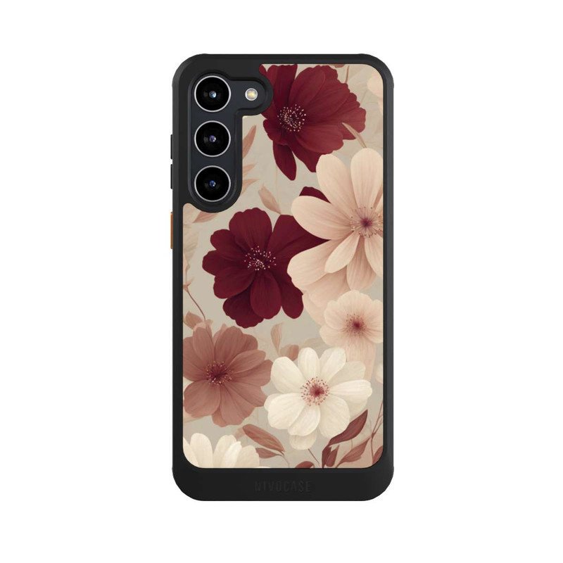 Galaxy S23 + NIVOcore Romantic Flowers Beige with AI