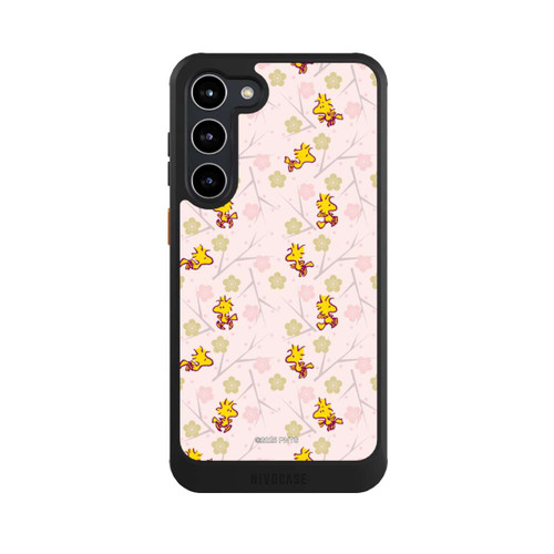 Samsung Galaxy S23+ NIVOcore Woodstock Pink Muster