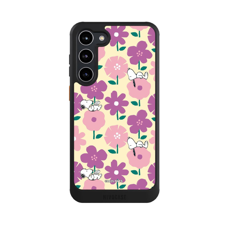 Galaxy S23 + NIVOcore Peanuts Flower Pattern Yellow