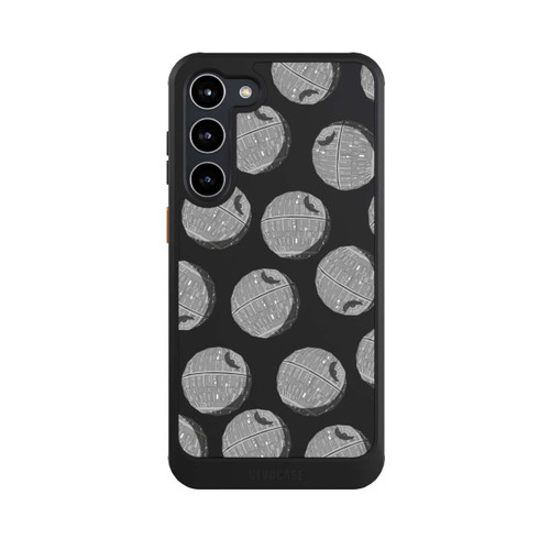 Samsung Galaxy S23+ NIVOcore death-star-pattern-transparent