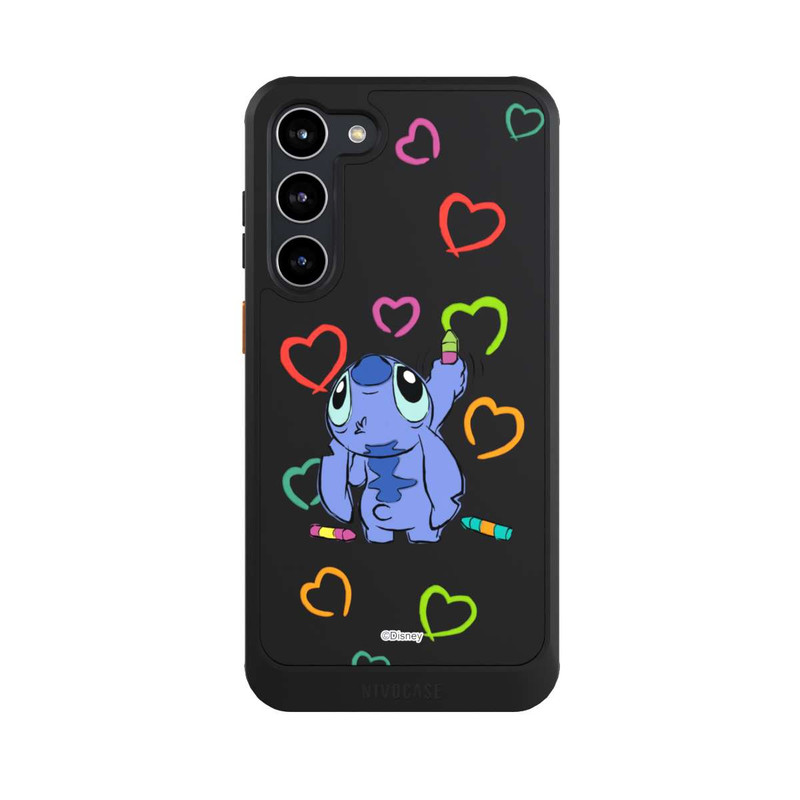 Galaxy S23 + NIVOcore Stitch Draws a Heart Transparent