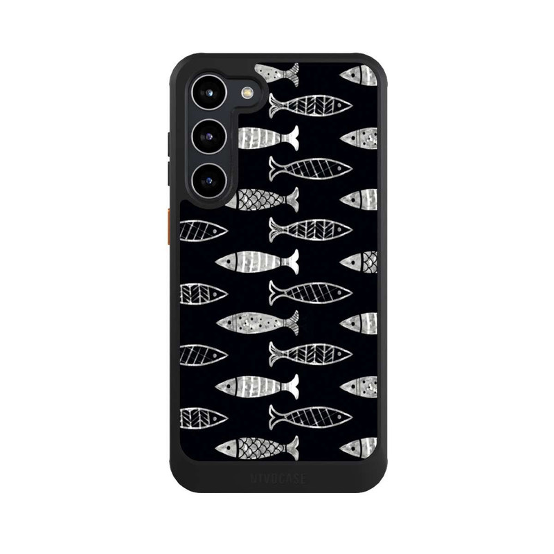 Galaxy S23 + NIVOcore Black Fishy Theme