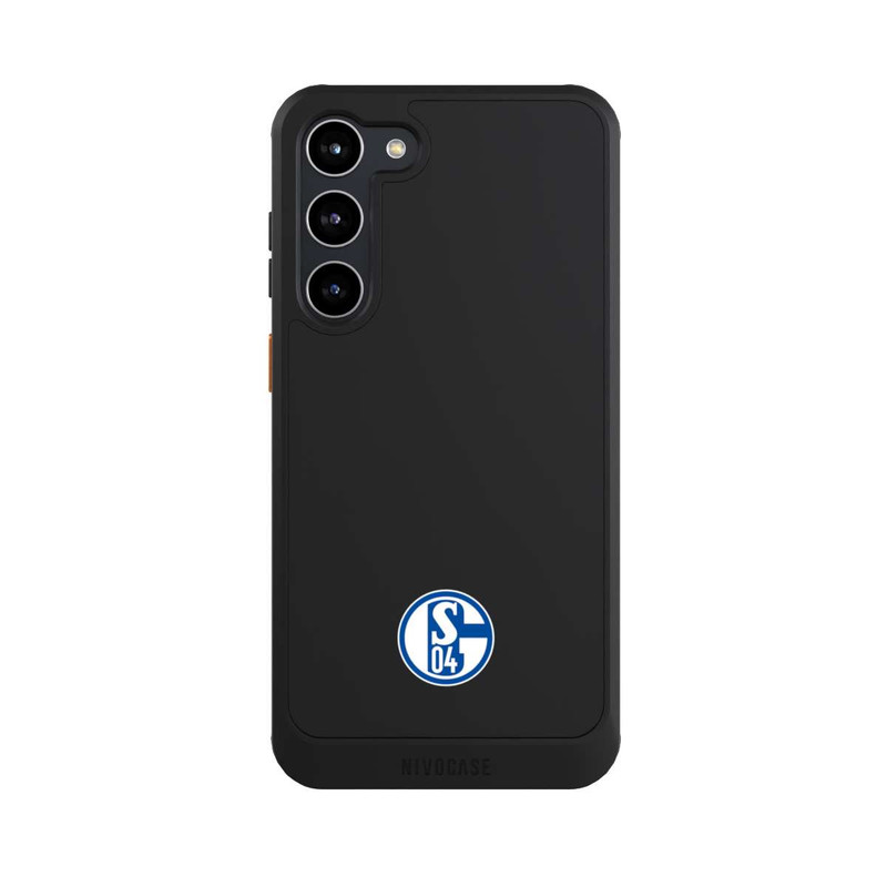 Galaxy S23 + NIVOcore FC Schalke 04 Logo Klein Transparent