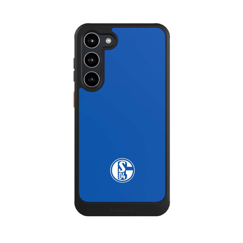 Galaxy S23 + NIVOcore FC Schalke 04 Logo Blau