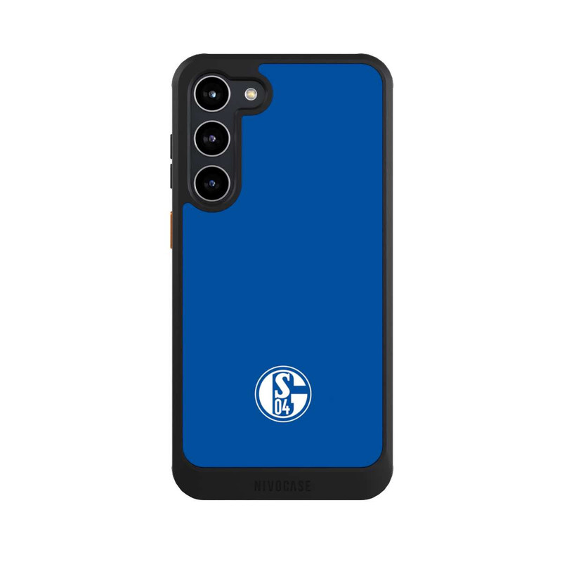 Galaxy S23 + NIVOcore FC Schalke 04 Logo Blau