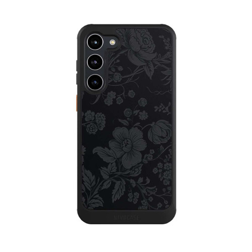 Samsung Galaxy S23+ NIVOcore Dunkle Blumen Vintageoptik