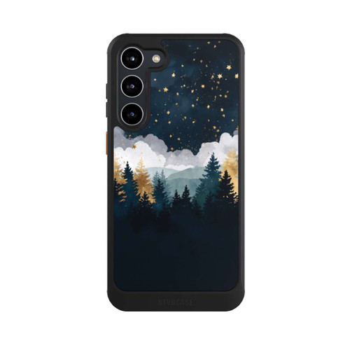 Samsung Galaxy S23+ NIVOcore nächtlicher Wald Indigo