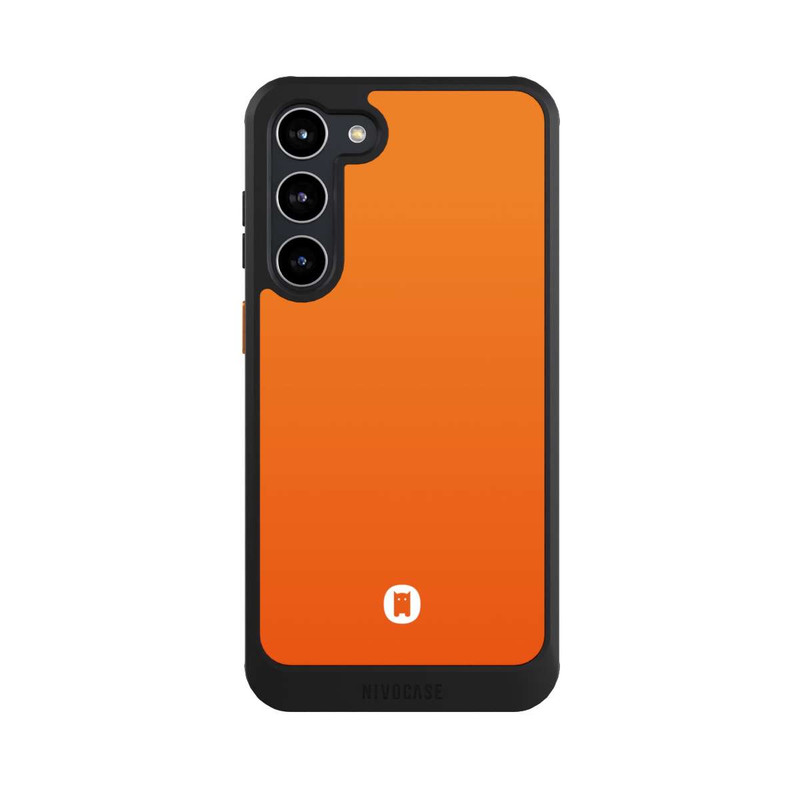 Galaxy S23 + NIVOcore Nivocase Farbverlauf Orange Gelb