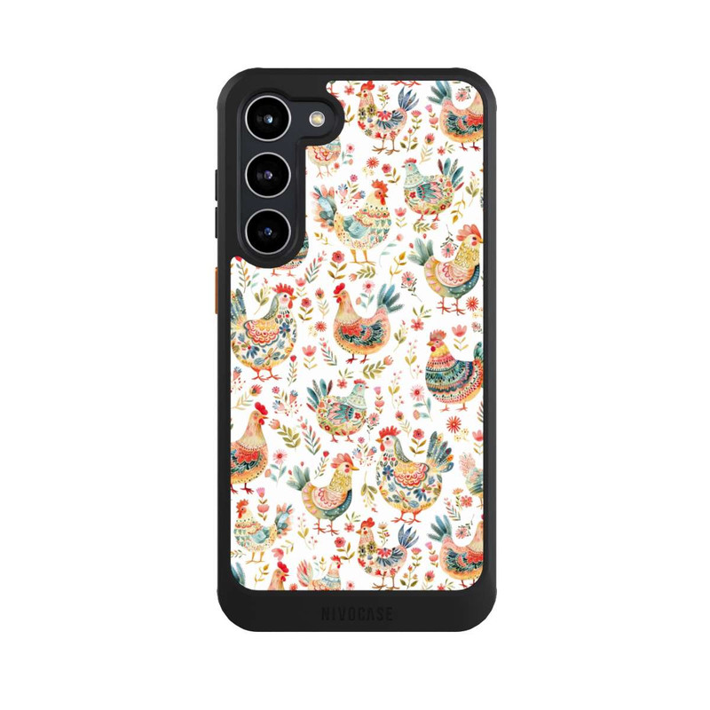 Galaxy S23 + NIVOcore Folklore Huhn mit KI