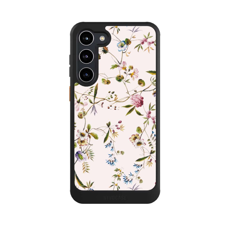 Galaxy S23 + NIVOcore Vintage Blumen Spring
