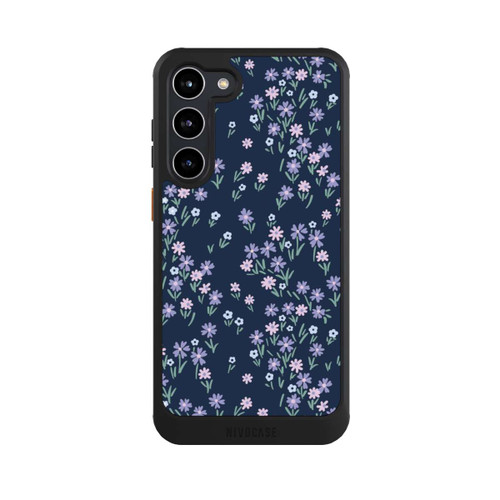 Samsung Galaxy S23+ NIVOcore Dark Blue Floral Theme