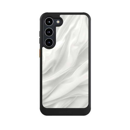 Samsung Galaxy S23+ NIVOcore Weiße Seidenmatte Textur mit KI