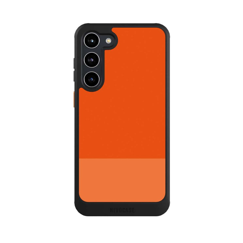Galaxy S23 + NIVOcore Combinaison de Couleurs Orange