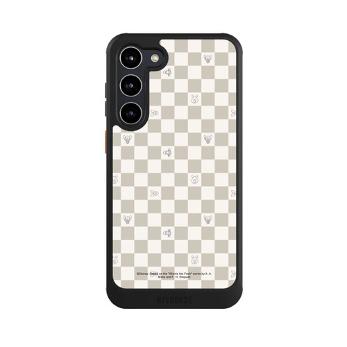 Samsung Galaxy S23+ NIVOcore Winnie Puuh Kariert Beige