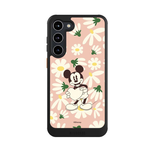 Samsung Galaxy S23+ NIVOcore Micky Maus Blumen für Valentines Tag