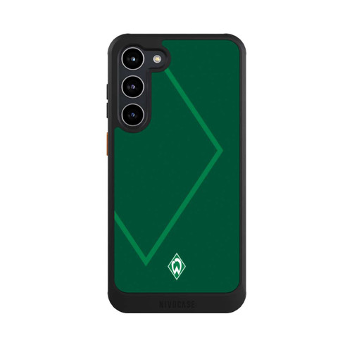 Samsung Galaxy S23+ NIVOcore Werder Grün Rautenelement