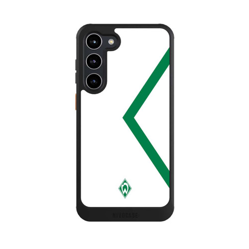 Samsung Galaxy S23+ NIVOcore Werder Bremen Rautenelement Grün
