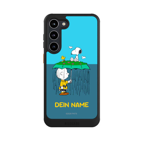 Samsung Galaxy S23+ NIVOcore Charlie Brown Regen Personalisierbar
