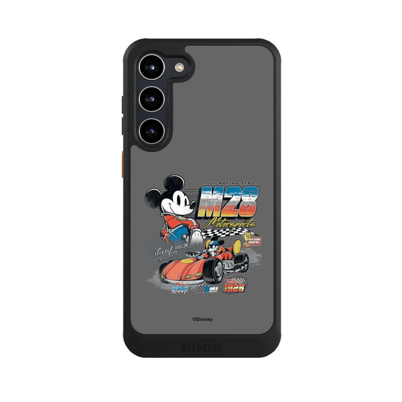 Galaxy S23 + NIVOcore Mickey Racing Car Grey M28
