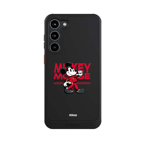 Samsung Galaxy S23+ NIVOcore Micky Maus Rennfahrer Transparent