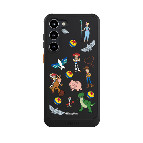 Samsung Galaxy S23+ NIVOcore Toy Story 5 Hero Toys Pattern Transparent