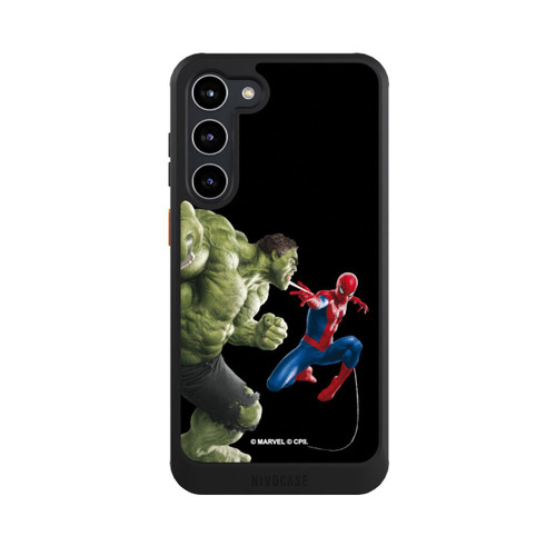 Samsung Galaxy S23+ NIVOcore Spider-Man und Hulk