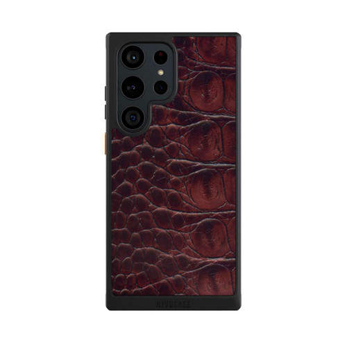 Samsung Galaxy S23 Ultra NIVOcore Cuir de Crocodile