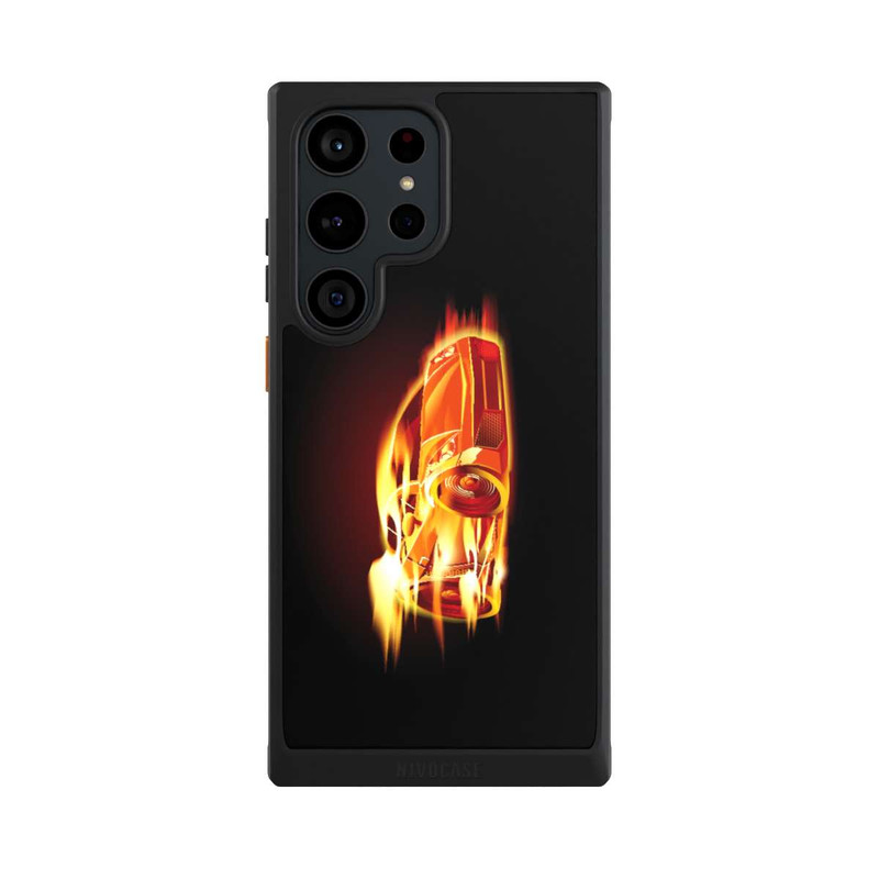 Galaxy S23 Ultra NIVOcore Voiture en Feu