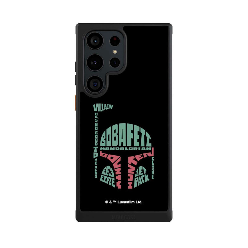 Galaxy S23 Ultra NIVOcore Boba Fett Typo Graphic