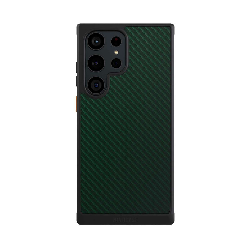 Galaxy S23 Ultra NIVOcore British Racing Green Carbon