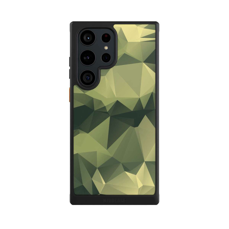 Galaxy S23 Ultra NIVOcore Camouflage polygonal