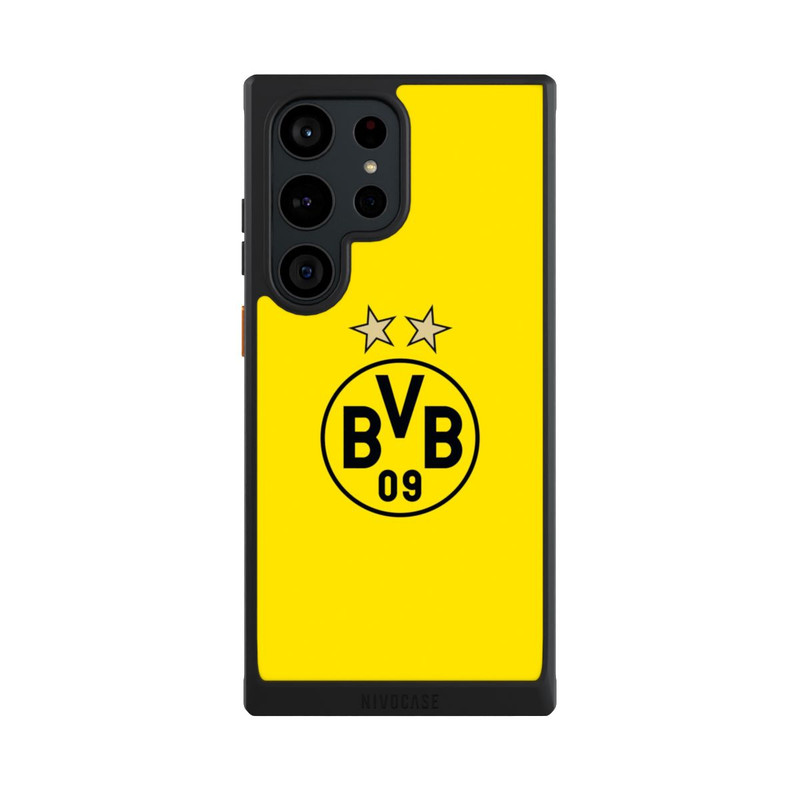 Galaxy S23 Ultra NIVOcore BVB Gelb / Sterne